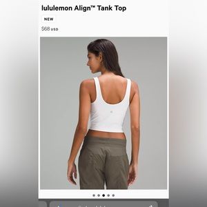 Lululemon align tank top
